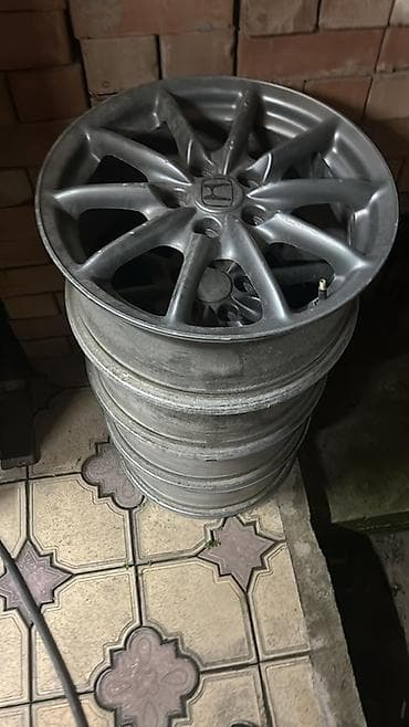 Литые Диски R 17 Honda, Комплект, отверстий - 5, Б/у