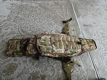 Чехол-рюкзак два в одном, для вещей и оружия. - Формат: чехол с at lalafo.kg Чехол-рюкзак два в одном, для вещей и оружия. - Формат: чехол с