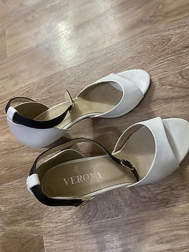 Босоножки, сандалии, шлепанцы: Босоножки Verona - Модель: открытые босоножки на устойчивом каблуке - — 1