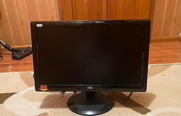 купить игровой ноутбук бишкек: Монитор, AOC, Б/у, 19" - 20" — 1