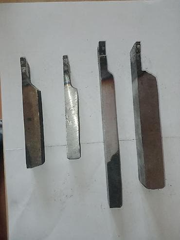 Клеевые пистолеты: Набор токарных резцов по металлу, 4 шт. - Тип: отогнутые (правые) — 10