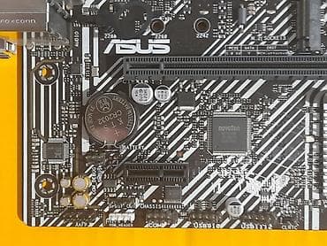 ddr 5: Материнская плата, Б/у, Asus, LGA1200, Micro-ATX, Для ПК — 10