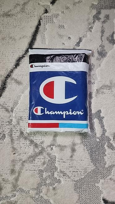 Эркектер кийими: Эркектердин толстовкасы, 2XL, Champion, Жаңы, түсү - Боз, Акысыз жеткирүү — 1