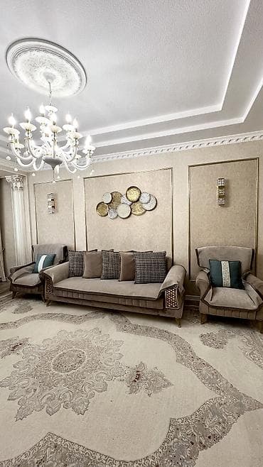продается квартира в оше: 3 комнаты, 113 м², Элитка, 3 этаж, Евроремонт — 5