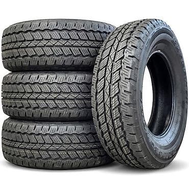 саф ось: Шины R 18, Всесезонная, Б/у, Комплект, Внедорожные (АТ/МТ), Bridgestone — 1