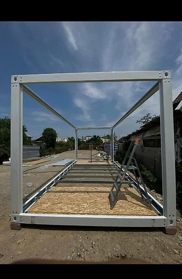 Соода жабдуулары: Модульный контейнерный дом/офис на стальном каркасе - Прочный сварной — 4