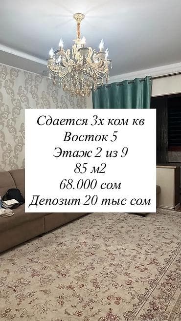 20000: 3 комнаты, Агентство недвижимости, С мебелью полностью — 1