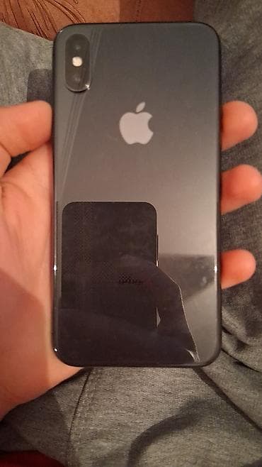 IPhone X, Б/у, 64 ГБ, Space Gray, 100 % at lalafo.kg IPhone X, Б/у, 64 ГБ, Space Gray, 100 %