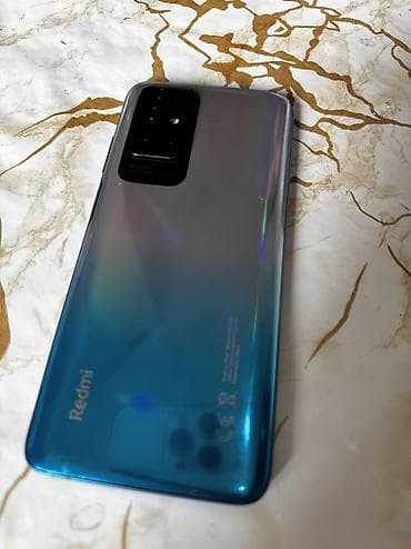 Redmi, Redmi 10, Б/у, 128 ГБ, цвет - Голубой, 2 SIM — 1