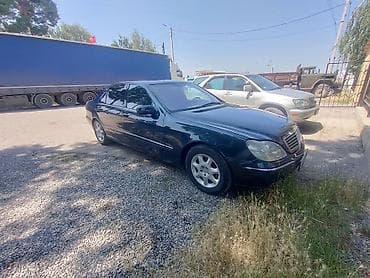 варианты: Mercedes-Benz S-Class: 2000 г., 5 л, Автомат, Бензин, Седан — 2