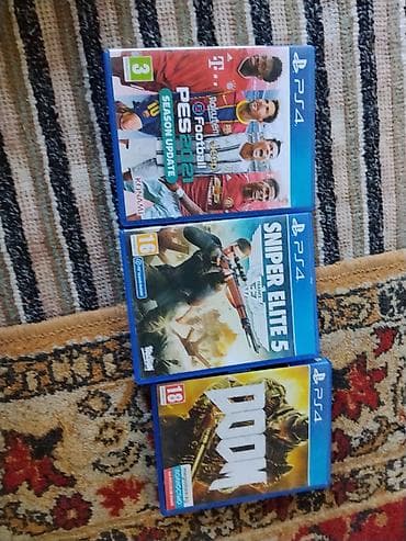пк с монитором: Набор видеоигр для PlayStation 4, включающий три популярных тайтла. В — 1