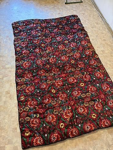 Чатырдын үстүн жабууга арналган материалдар: Традиционные хлопковые тюфяки/матрасы ручной работы с яркими узорными — 5