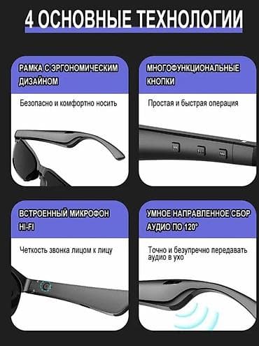 samsung phone: ОПТОМ и в РОЗНИЦУ Умные очки с Bluetooth-наушниками - Bluetooth 5.4 — 3