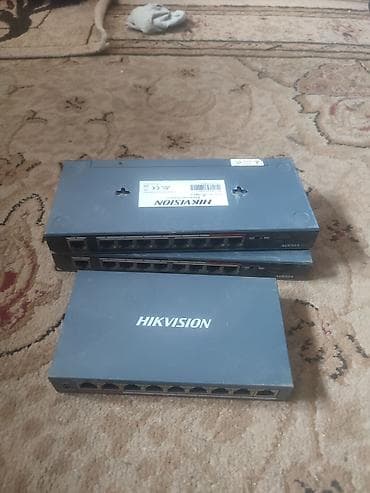 Сетевые коммутаторы Hikvision DS‑3E0109P‑E (PoE) Цена за все 7000сом