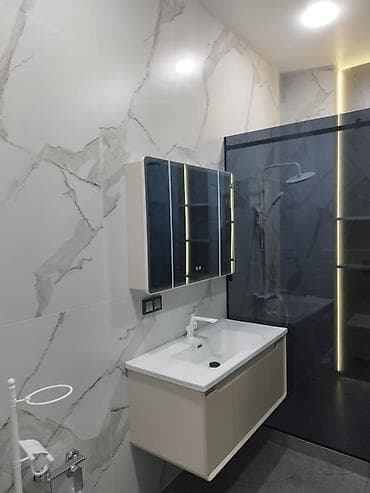 сдается квартира: Дизайнерский ремонт под ключ: ванные комнаты и спальня - Современные — 1