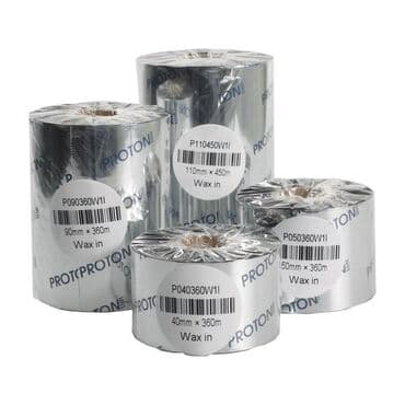 совместимые расходные материалы bindmark: Риббон, Термотрансферная лента от бренда Proton из материала Wax — 1