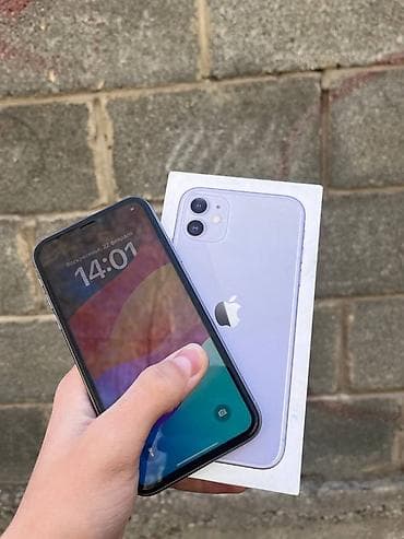 IPhone 11, Б/у, 128 ГБ, Коробка