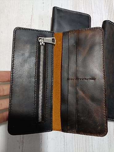 кошельки кожа: Портмоне лонгер Натуральная кожа — 3