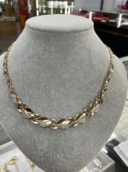 кошелек кожанный: Цепь для бензопилы, Проба 585, Унисекс, Новый — 4