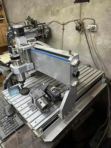 тиски: Фрезерный станок с ЧПУ — 1