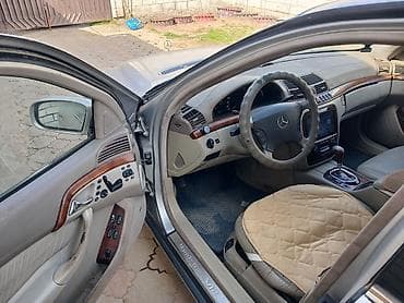 mitsubishi eclipse: Mercedes-Benz S-Class: 2001 г., 5 л, Автомат, Бензин, Седан — 7