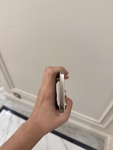 iphone 8: IPhone 16 Pro Max, Б/у, 256 ГБ, Desert Titanium, Кабель, 100 % — 6