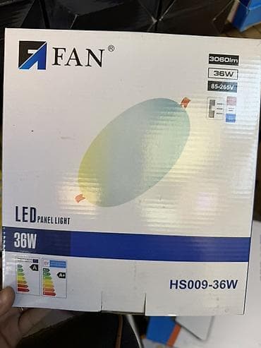 philips led: Светодиодная панель FAN HS009-36W - Тип: LED Panel Light — 1