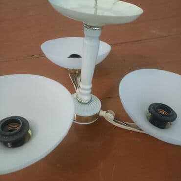 кыргызстан суроттор: Продается люстра стальная, плафоны хрусталь в г.Ош., Цена 500с. — 2