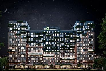 двухур: 3 комнаты, 90 м², Элитка, Элитка, 11 этаж, ПСО (под самоотделку) — 1