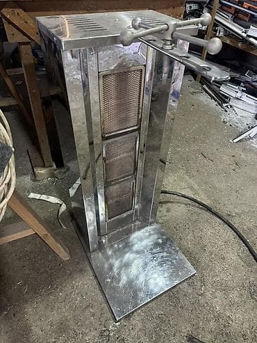 керамика печка: Газовый гриль для шаурмы/донера (вертикальный гриль) - Корпус из — 1