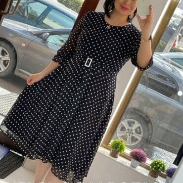 прокат платьев больших размеров: Платья. Ткань:Шифон Размеры:50/52. 2/2 ВОЗВРАТА и ОБМЕНА НЕТ — 1