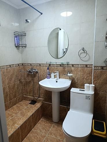 1 комнатная квартира псо бишкек: 1 комната, 31 м², 104 серия, 1 этаж, Евроремонт — 5