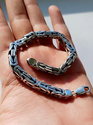 Жеке буюмдар: Чынжыр, Үлгүсү 925, Унисекс, Жаңы — 10