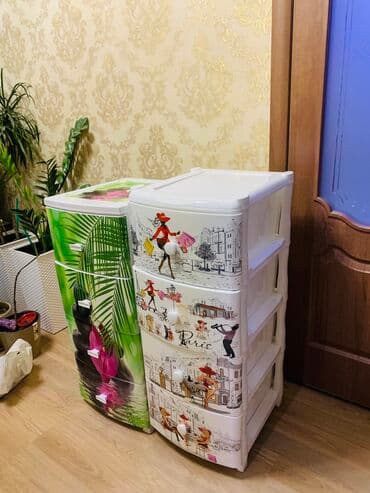 шкафы для ванны: Комоды Производство: Россия с 4 отсеками Высота 98 ширина 40 — 5