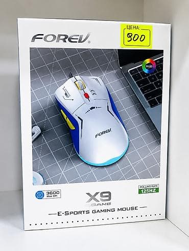 xbox series controller: 🖱️ Игровая мышь FOREV X9 RGB 💰 Цена: 900 сом Новая проводная игровая — 1