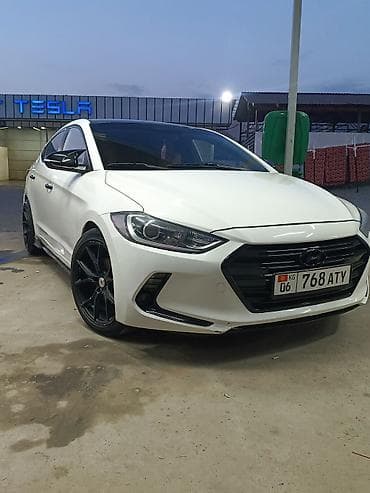 авто пакраски: Hyundai Elantra: 2017 г., 1.6 л, Автомат, Бензин, Седан — 1