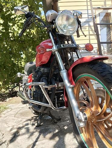 мотоцикл ямасаки: Классический мотоцикл Yamaha, 650 куб. см, Бензин, Взрослый, Новый — 7