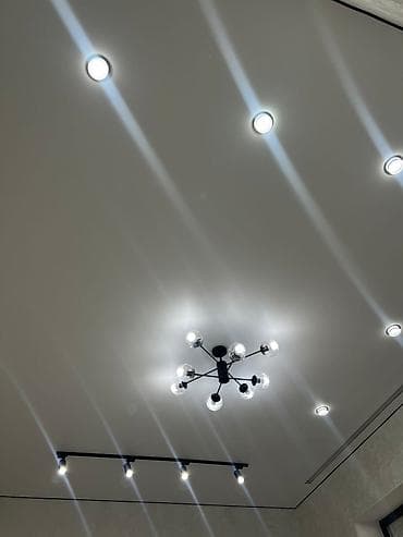 prima construction: Натяжной потолок Матовое Монтаж — 4