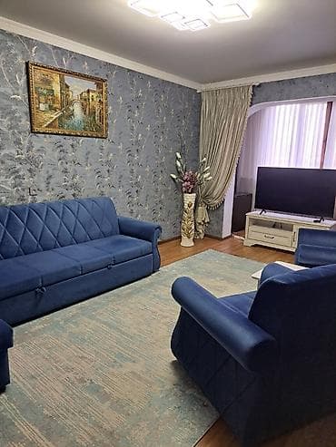 квартира в 9 мкр: 3 комнаты, 85 м², 106 серия, 7 этаж, Евроремонт — 1