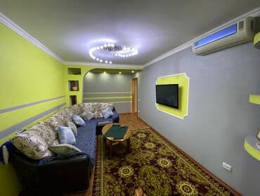 суточный аренда квартир: 2 комнаты, Кондиционер, Бытовая техника, Домофон — 2