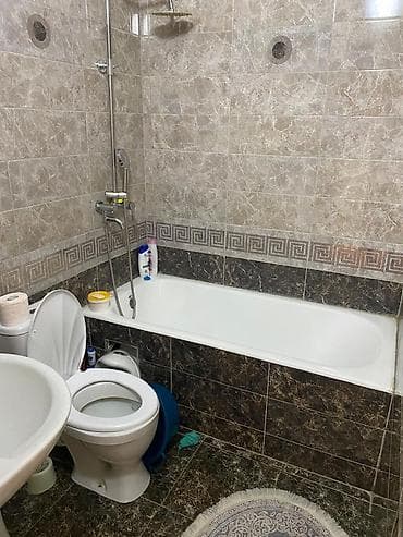 долгосрочный квартира токмок: 2 комнаты, С мебелью полностью — 9