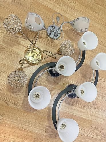 печка казан: 4 люстры за 1000 сомов — 1