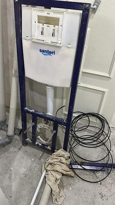 шпилка: Инсталляция для подвесного унитаза Santeri - Комплект: прочная — 1