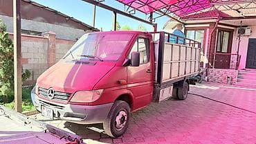 авто телешка: Mercedes-Benz Спринтер: 2003 г., 2.7 л, Ручные, Дизель, Фургон — 2