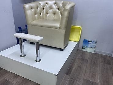 Оборудование для производства: Кресло-подиум для педикюра с подставкой для ног - Удобное кресло — 2