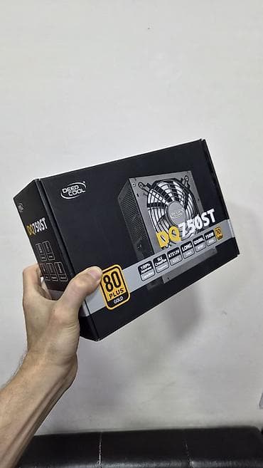 pci: Блок питания, Новый, DeepCool, 750 Вт, Gold, 750 Вт — 1