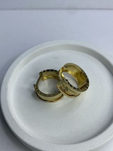 свадебные платья бишкек опт: Набор украшений, Проба 585, Новый, Цвет металла: Желтый — 2