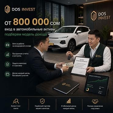 компании: Инвестиции в автомобильные активы — DOS INVEST Что предлагается: - — 3