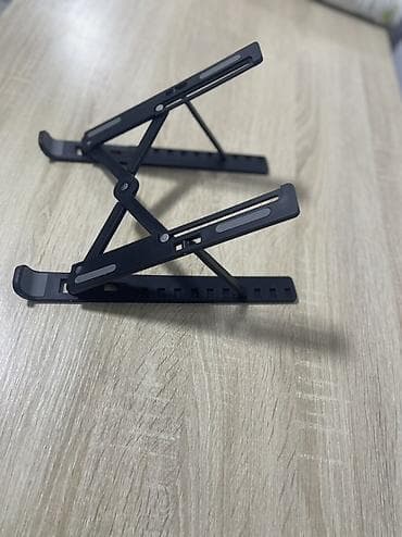 подставка для планшета: Складная регулируемая подставка для ноутбука/планшета - Материал — 2