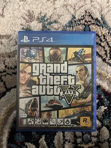 магнитол авто: Grand Theft Auto V (GTA V) — диск для PlayStation 4 - Региональное — 1